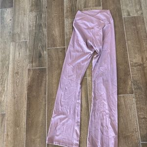 Flared workout pants